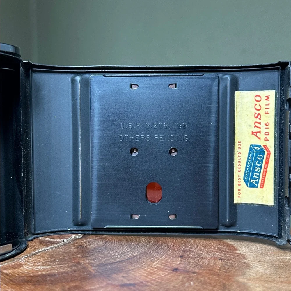 *RARE* ANSCO 1940s Clipper Camera + Original Box & Manual